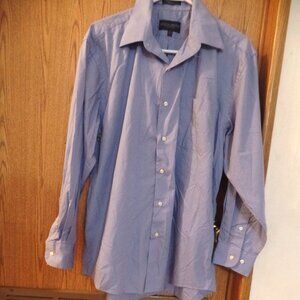 Giorgio Brutini Men's Light Blue Dress Shirt, Size 15-15 1/2 32/33